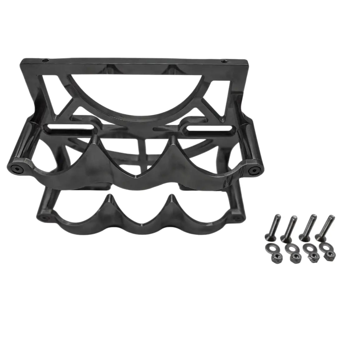 Granatelli Motor Sports 6 Volt OPTIMA Battery Tray - Billet Black