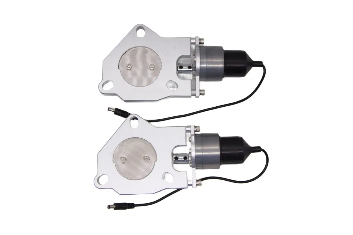 Granatelli Motor Sports Dual Electronic Exhaust Cutout Kit 303522D - Mild Steel Slip-Fit - 2.25" inches