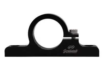 Granatelli Motor Sports 1.50" (38mm) Aluminum Fuel Filter Mounting Brackets Black