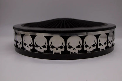 Blingz Beauty Bandz Black Air Filter Assembly , Skullz