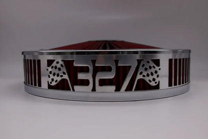 Blingz Beauty Bandz Red and Chrome Air Filter Assembly , 327