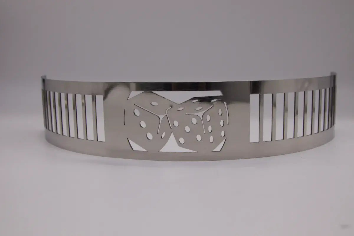 Blingz Beauty Bandz, 14" Diameter, 3" Tall Air Cleaner Grill - Craps