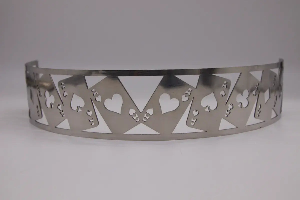 Blingz Beauty Bandz, 14" Diameter, 3" Tall Air Cleaner Grill - Aces Wild
