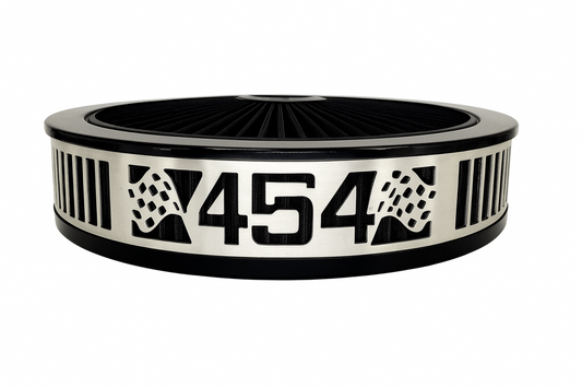 Blingz Beauty Bandz, 14" Diameter, 3" Tall Air Cleaner Grill - 454