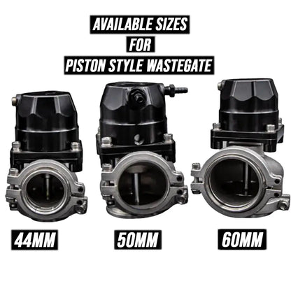 Granatelli Motor Sports 50MM Wastegate - Piston Actuated Design