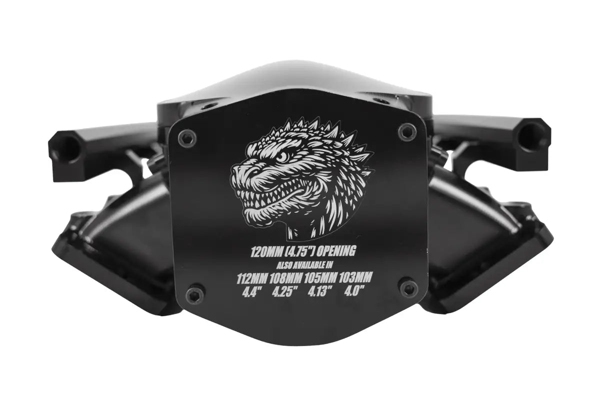 Granatelli Motor Sports ZILLA Black Billet LS Manifold – 120MM Inlet