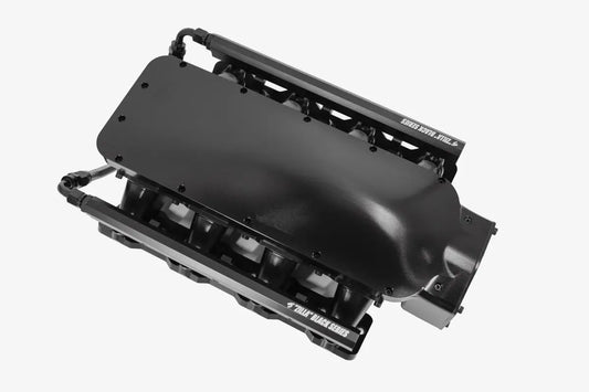 Granatelli Motor Sports ZILLA Black Billet LS Manifold – 120MM Inlet