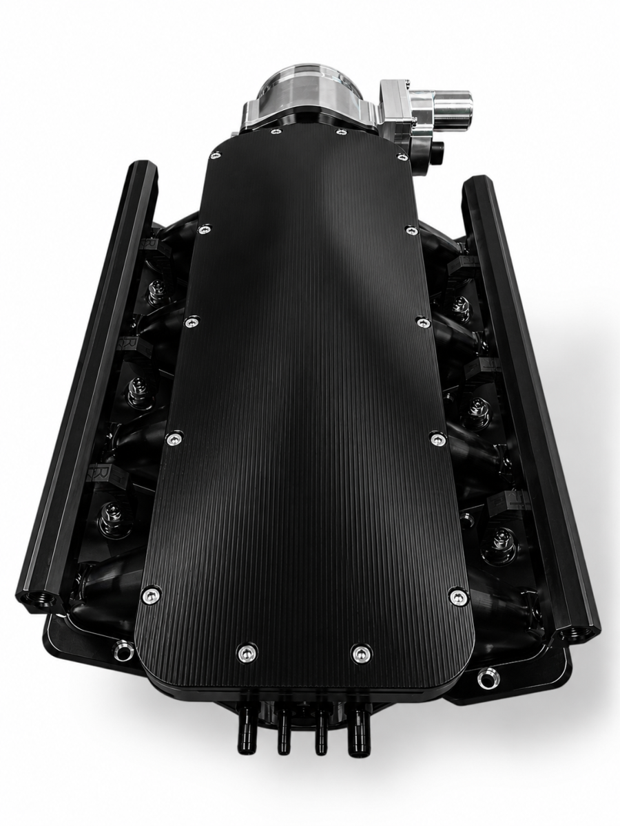 Granatelli Motor Sports Black Billet LT Style Intake Manifold – 105MM Inlet