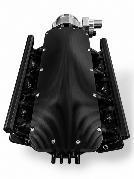 Granatelli Motor Sports Black Billet LT Style Intake Manifold – 105MM Inlet