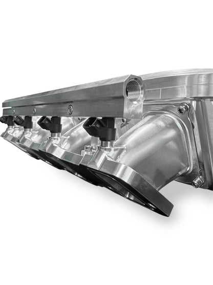 Granatelli Motor Sports ZILLA Silver Billet LS Manifold – 105MM Inlet