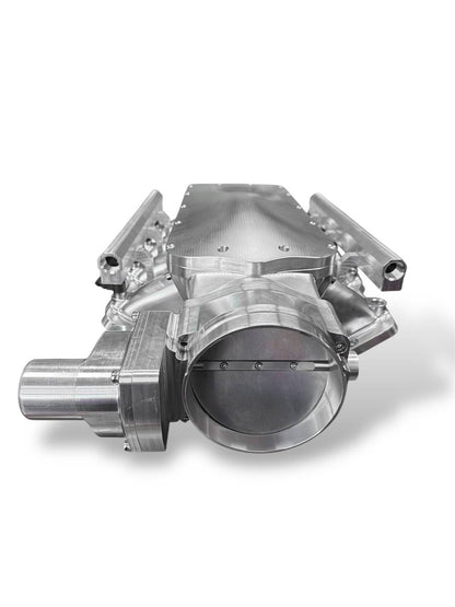 Granatelli Motor Sports ZILLA Silver Billet LS Manifold – 105MM Inlet