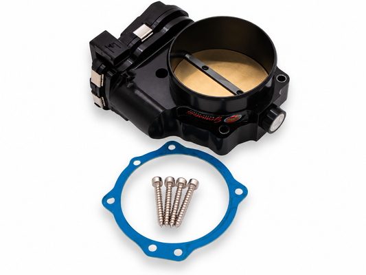 Granatelli 95mm Black HEMI Throttle Body GMTBHLCB