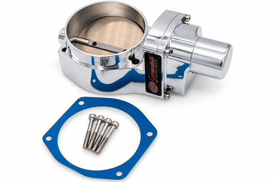 Granatelli 103mm Polished LS/LSX Throttle Body GMTBLS3P