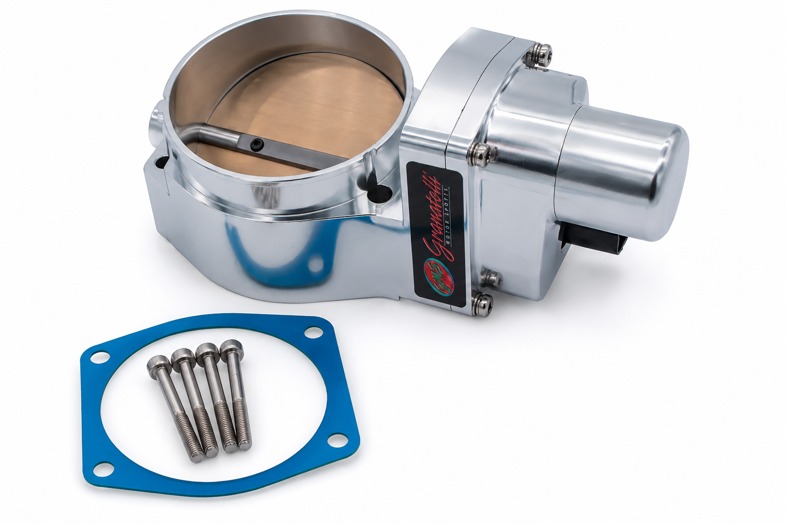 Granatelli 103mm Polished LS/LSX Throttle Body GMTBLS3P product detail