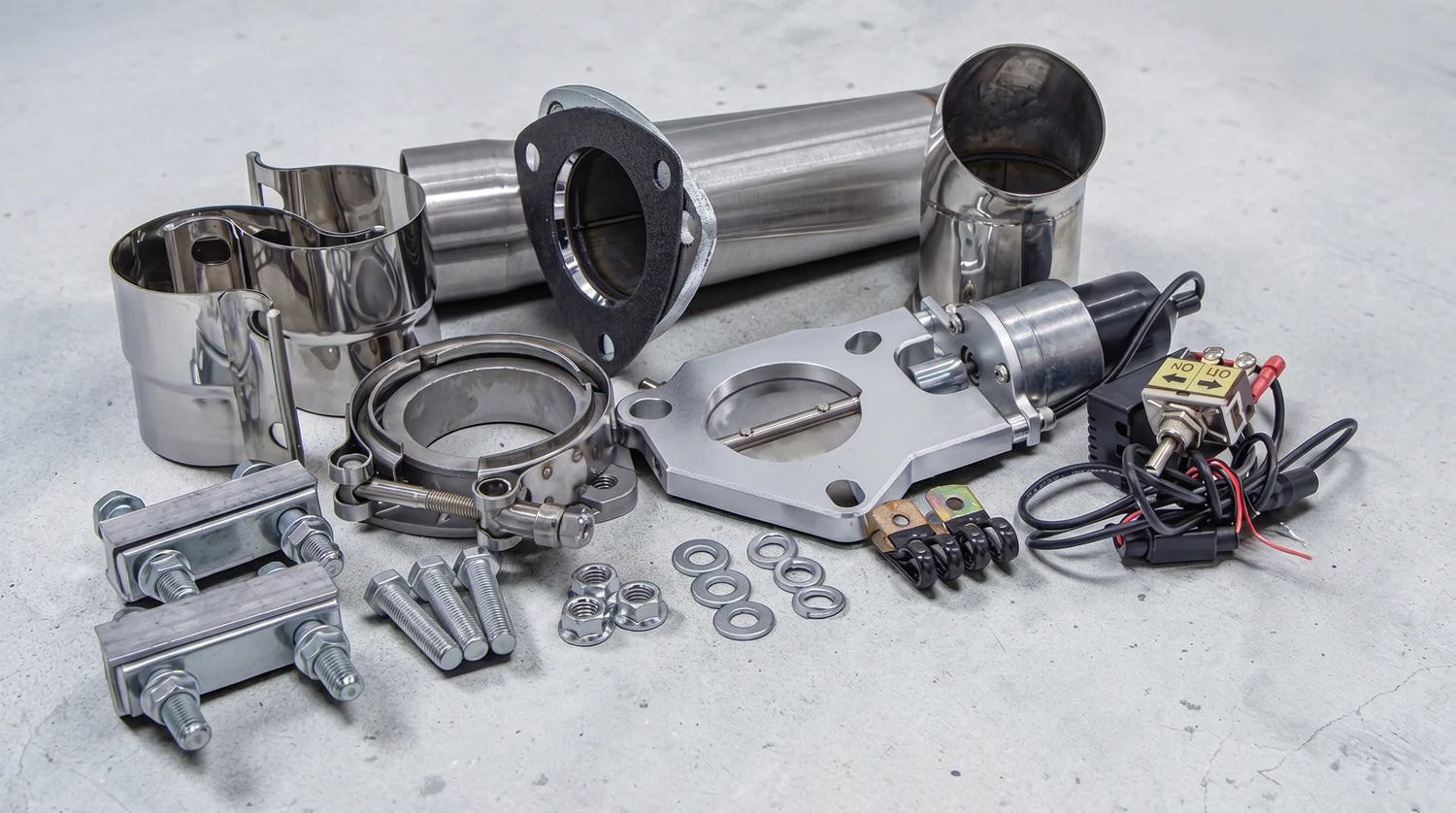 Cutouts, Turn Downs, V-Bands & Mufflers