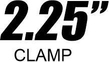 Aluminum Hose Clamps - 2.25"