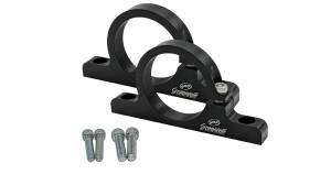 Granatelli Motor Sports - Granatelli Motor Sports 1.75" (44mm) Aluminum Fuel Filter Mounting Brackets Black