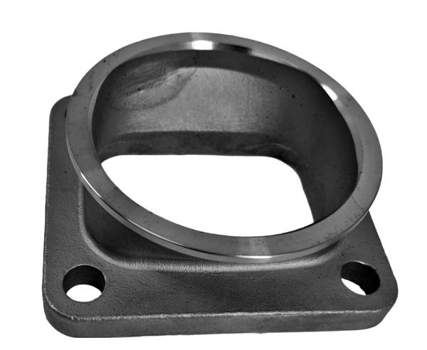 Granatelli Motorsports - Granatelli Motorsports Turbo Adapter, Cast. 3.0" V-Band to T4 Housing, NOT Threaded