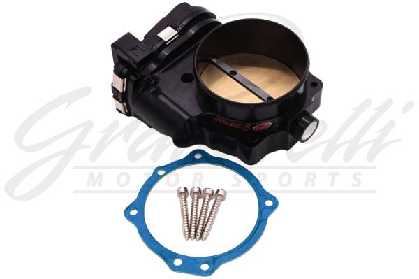 Granatelli Motor Sports - Granatelli Motor Sports Dodge Hemi Drive-By-Wire Billet Throttle Body Black GMTBHLCB