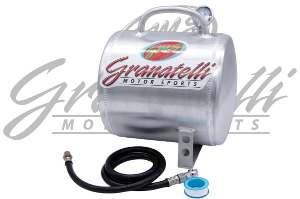 Granatelli Motor Sports - Granatelli Motor Sports  ALUMINUM 2.5 GALLON AIR TANK