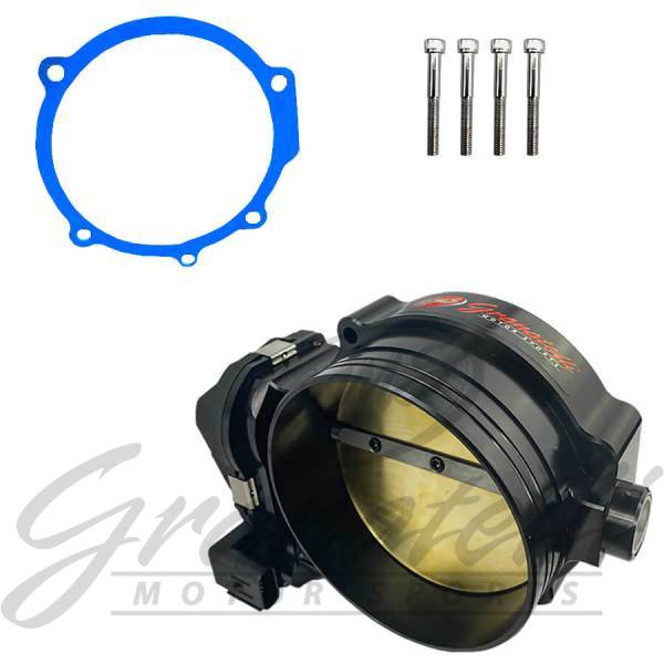 Granatelli Motor Sports - Granatelli Motor Sports Hellcat Trackhawk Drive-By-Wire Billet Throttle Body GMTBSRTHB108