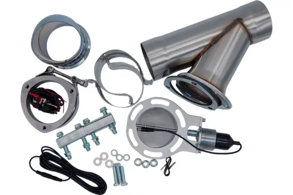 Granatelli Motor Sports - Granatelli Motor Sports Electronic Exhaust Cutout Kit 302535 - Stainless Steel Slip-Fit : 3.50" inches