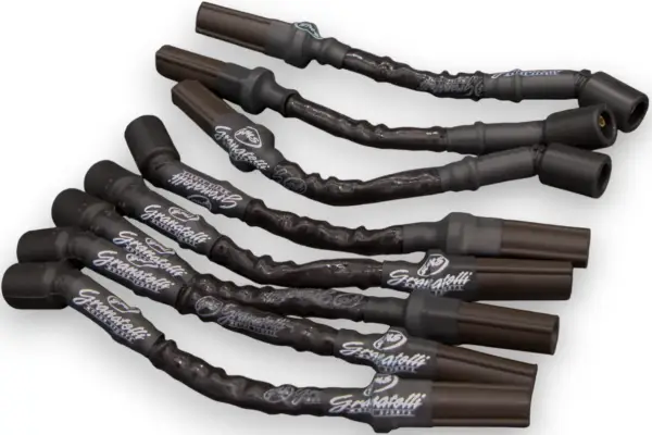 Granatelli Motor Sports - Granatelli Motor Sports "0 ohm" High Performance Spark Plug Wires Black 28-1545HTB