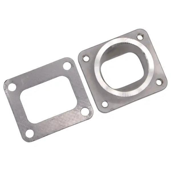 Granatelli Motor Sports - Granatelli Motor Sports Turbo Adapter, Cast. 2.5" V-Band to T4 Housing, Threaded