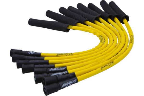 Granatelli Motor Sports - Granatelli "0 ohm" High Performance Spark Plug Wires - Yellow 6.2L Ford Raptor Wires 28-2116HTYB