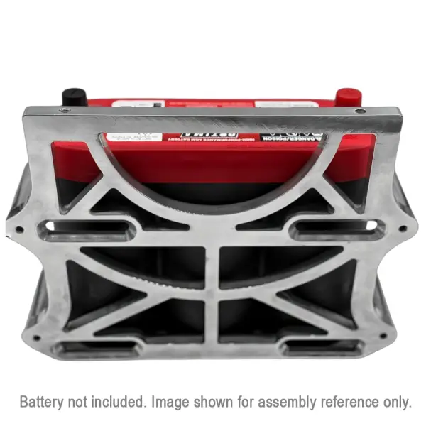 Battery Hold Down Tray Bracket Aluminum Ball Milled For Optima