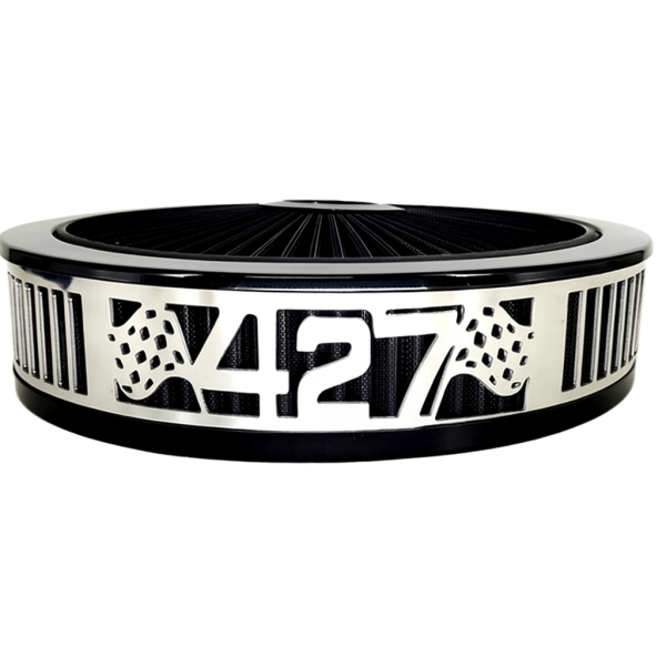 Granatelli Motor Sports - Blingz Beauty Bandz, 14" Diameter, 3" Tall Air Cleaner Grill - 427