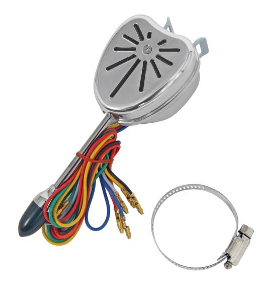 Granatelli Motor Sports - Turn Signal Switch, W/ Billet Cover "SUNRISE", Polished SYSTEM