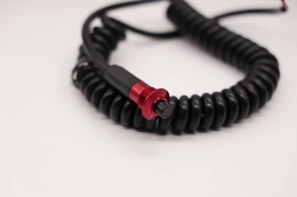 Granatelli Motor Sports - Granatelli Motor Sports Pin Head Momentary Push Button Red