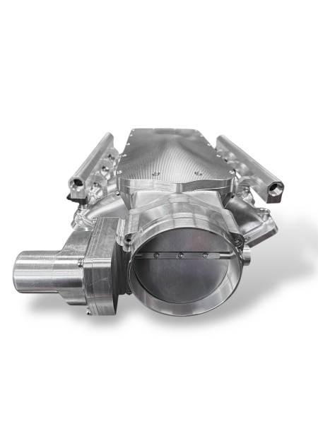 Granatelli Motor Sports ZILLA Silver Billet LS Manifold – 105MM Inlet