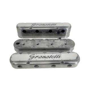 Granatelli Motorsports - Granatelli Motor Sports LS 2 pc Tall Valve Cover Polished Finish, 4.8, 5.3, 5.7, 6.0, 6.2, 7.0L, Pair - Image 2