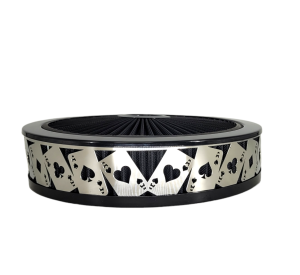 Blingz Beauty Bandz Black Air Filter Assembly , Aces Wild
