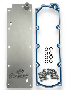 Granatelli Motor Sports Cast Valley Pan Cover, LS Gen IV.