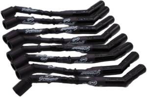 Granatelli Motor Sports - 8 inch Black "0 ohm" High Performance Spark Plug Wires With Ceramic boots - Image 1