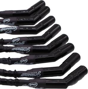 Granatelli Motor Sports - 8 inch Black "0 ohm" High Performance Spark Plug Wires With Ceramic boots - Image 2