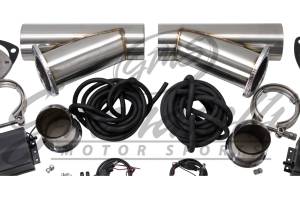 Granatelli Motor Sports - Granatelli Motor Sports Vacuum/ Pressure Controlled Electronic Exhaust Cutout Systems - Stainless Steel Weld In 309625K - Image 2