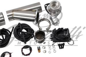 Granatelli Motor Sports - Granatelli Motor Sports Vacuum/ Pressure Controlled Electronic Exhaust Cutout Systems - Stainless Steel Weld In 309625K - Image 3