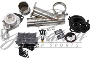 Granatelli Motor Sports - Granatelli Motor Sports Vacuum/ Pressure Controlled Electronic Exhaust Cutout Systems - Stainless Steel Weld In 309625K - Image 4