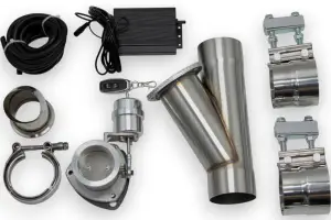 Granatelli Motor Sports - Granatelli Motor Sports Vacuum/Pressure Controlled Electronic Exhaust Cutout Systems - Stainless Steel Slip-Fit  309525K - Image 11