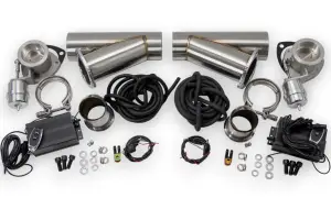 Granatelli Motor Sports Vacuum/ Pressure Controlled Electronic Exhaust Cutout Systems - Stainless Steel Weld-In 309625K