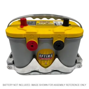 Granatelli Motor Sports - Granatelli Billet OPTIMA Battery Tray for 12V Series – Part #452212 - Image 8