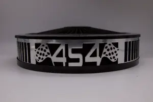 Granatelli Motor Sports - Blingz Beauty Bandz Black and Chrome Air Filter Assembly , 454 - Image 2
