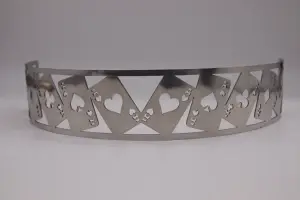 Granatelli Motor Sports - Blingz Beauty Bandz, 14" Diameter, 3" Tall Air Cleaner Grill - Aces Wild - Image 3