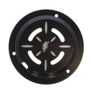 Granatelli Motor Sports Black Billet Fan Cover - Flex-a-Lite, Flower
