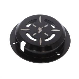 Granatelli Motor Sports - Granatelli Motor Sports Black Billet Fan Cover - Flex-a-Lite, Flower - Image 2