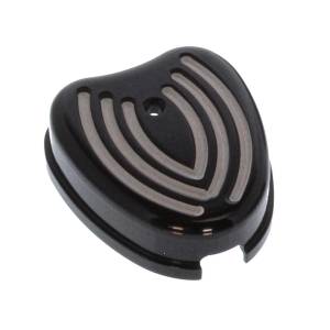 Turn Signal Switch, W/ Billet Cover "HIP HUGGER", Bright Black